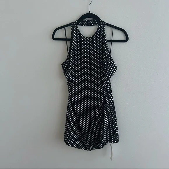 SOLD—NWT Reformation Avielle Dress in Polka Dot - Picture 3 of 8